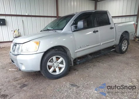 2012 Nissan Titan Sv из США, поврежденный, VIN 1N6BA0ED6CN309669
